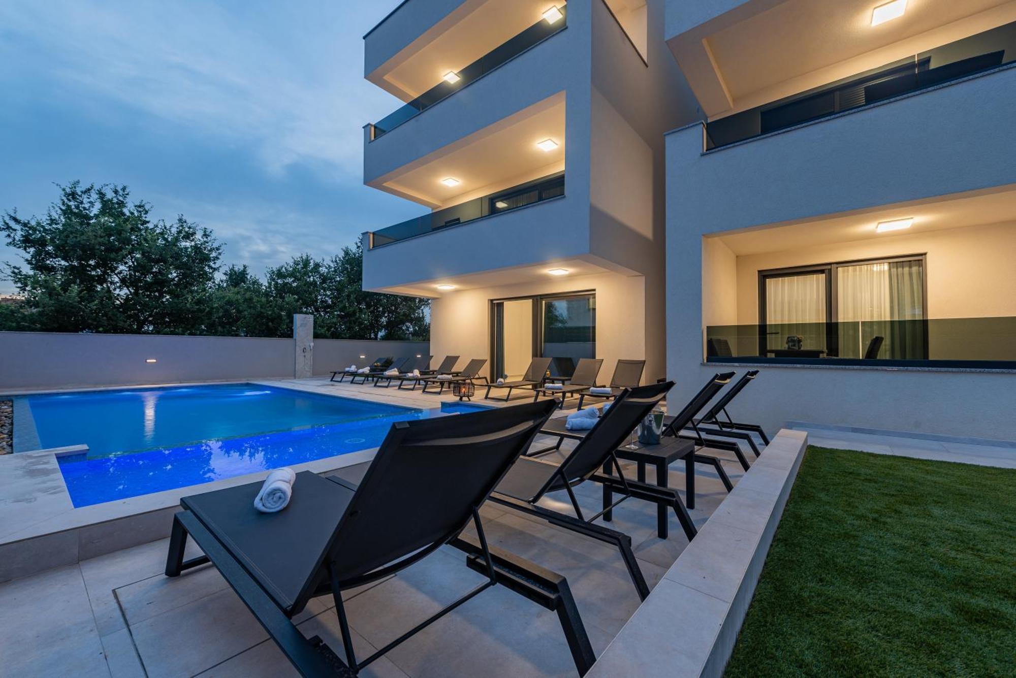 Apartments Menalo Elegance Zaton  Extérieur photo