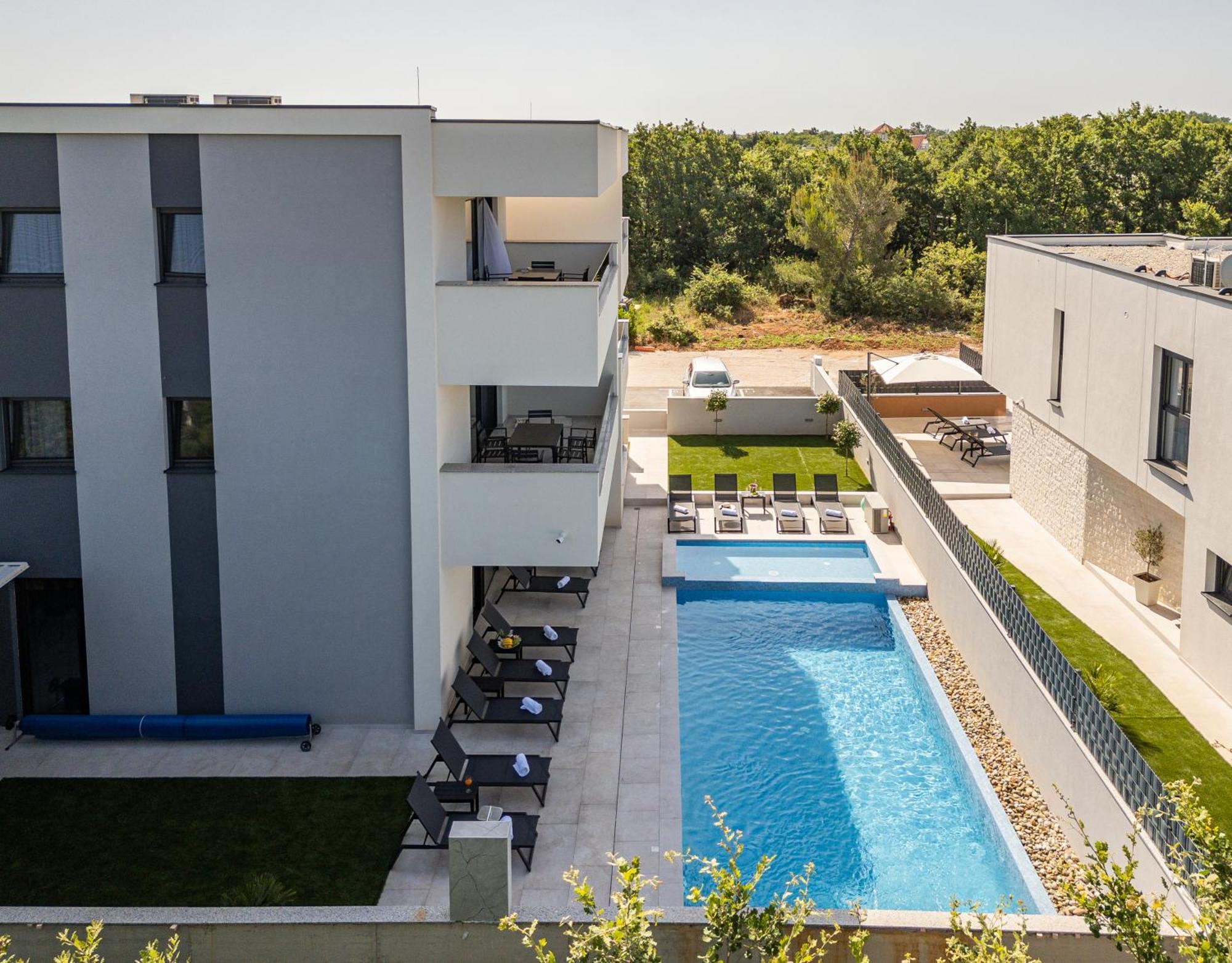 Apartments Menalo Elegance Zaton  Extérieur photo